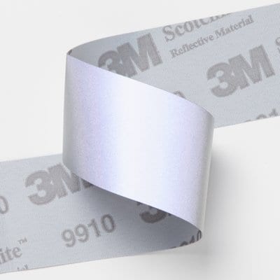 3M 9910 Polyester Industrial Washed Reflective Fabric (500 cd/lux)
