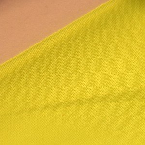 Neon Yellow Knitted Raschel Fabric