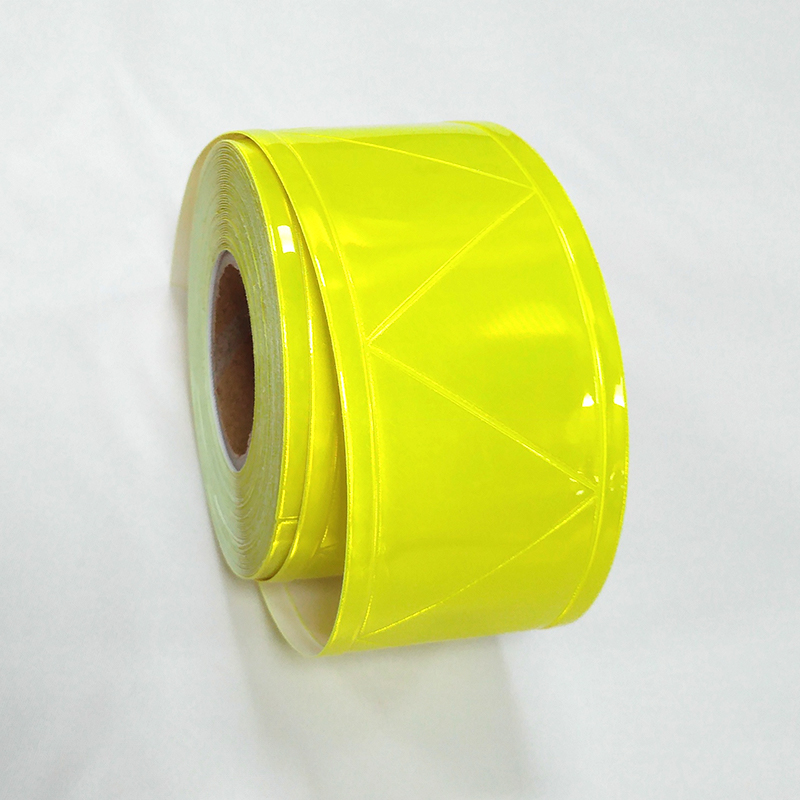 DM Neon Yellow PVC Reflective
